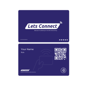 Real Estate NFC Business Card with Web/Profile Page